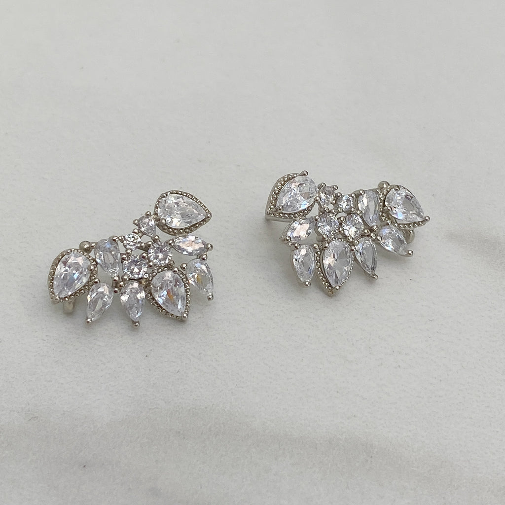 Rhinestone ear climber outlet