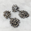 ANOIR Grey Statement Earrings