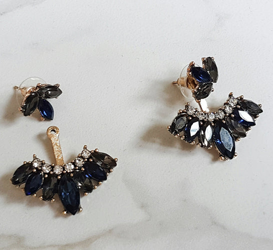 Earrings navy hot sale