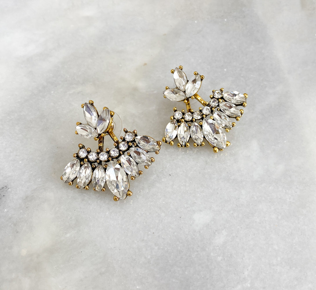 KIARA Gold Necklace & Earring Set