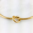 Designer knot choker necklace, waterproof and hypoallergenic