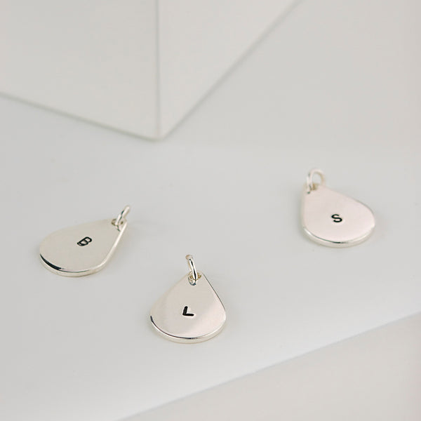 Sterling Silver Initial Necklace