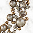 Pearl & Gold Statement Necklace - Not perfect but still beautiful