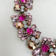 KIRA Pink & Gold Statement Necklace