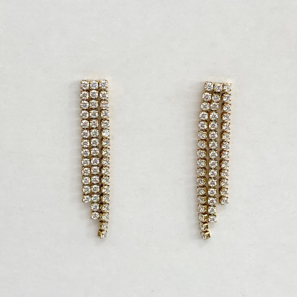SUZI Gold Tassel Earrings