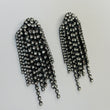 RIVA Rhinestone Tassel Earrings