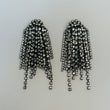 RIVA Rhinestone Tassel Earrings
