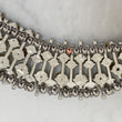 Silver Rhinestone Embellished Necklace - Not perfect but still beautiful