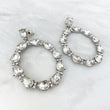 MOLLY Rhinestone Hoop Earrings