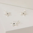 Sterling Silver Star Birthstone Necklace