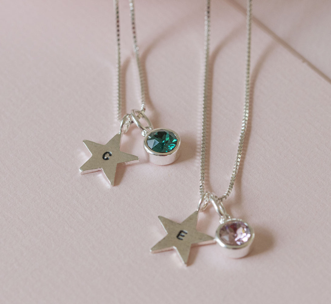 Silver Star pendant necklace