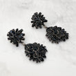 ZIA Black Jewel Statement Earrings