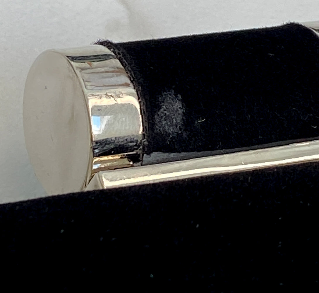 Black Suede Clutch bag - not perfect but still beautiful