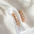 MADDIE Rose Gold Crystal Earrings