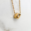 SASA 18k Gold Evil Eye Crystal Pendant Necklace