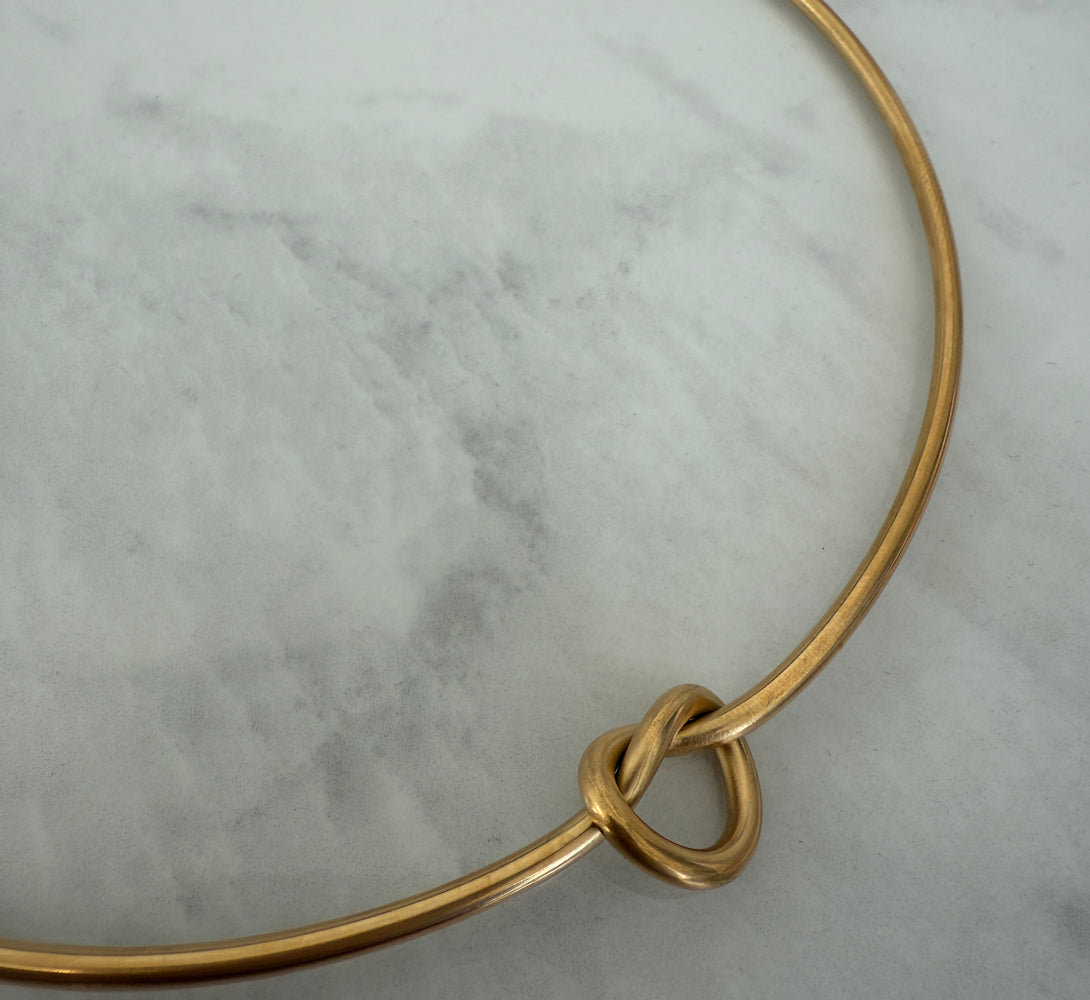 Knot Choker Necklace (Gold & Silver) - Not perfect but still Beautiful