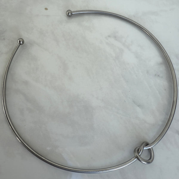 Knot Choker Necklace (Gold & Silver) - Not perfect but still Beautiful