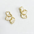 BREE Gold Floral Earrings
