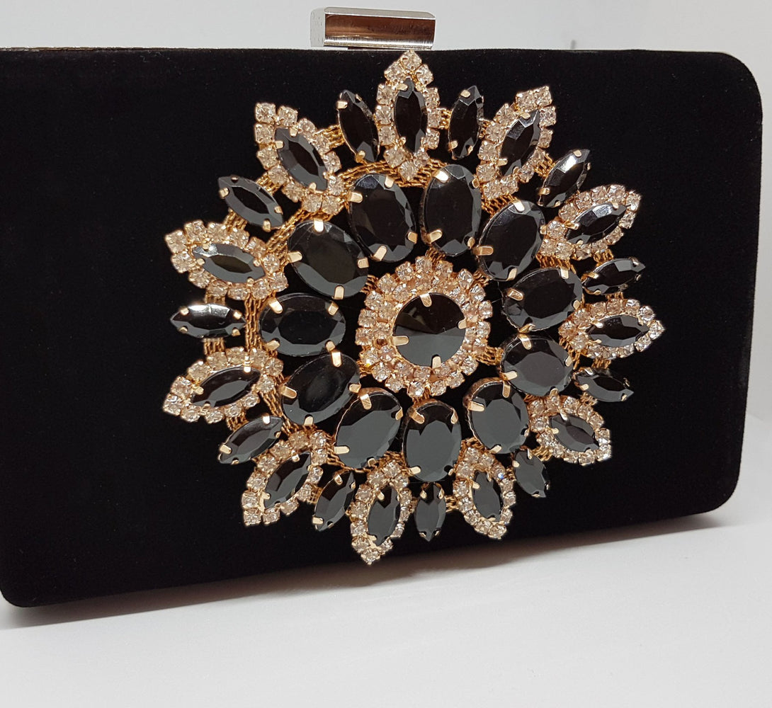 jewelled rhinestone bag for women