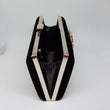 TORA Black Jewel Clutch Bag