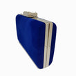 NALA Royal Blue Suede Clutch