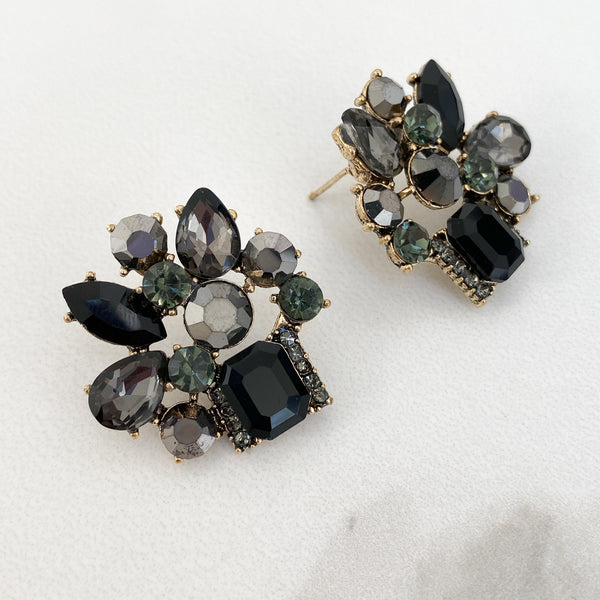 ANIYA Black Necklace & Earring Set