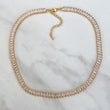 EVA 14k Gold Tennis Crystal Choker