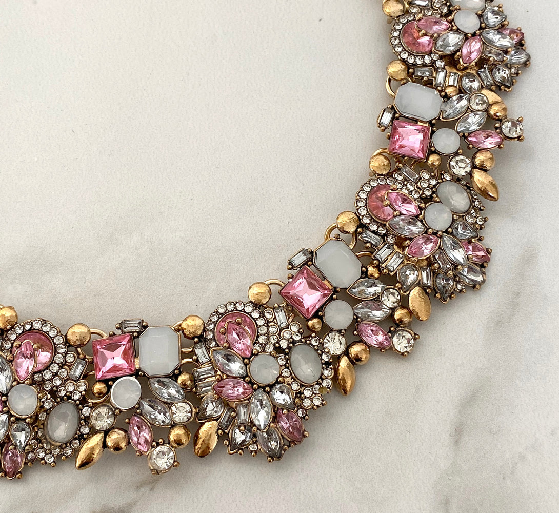 Pink Statement Pink Statement Necklace | Jewels by House of Aria