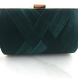 ROKA Emerald Tassel Clutch Bag