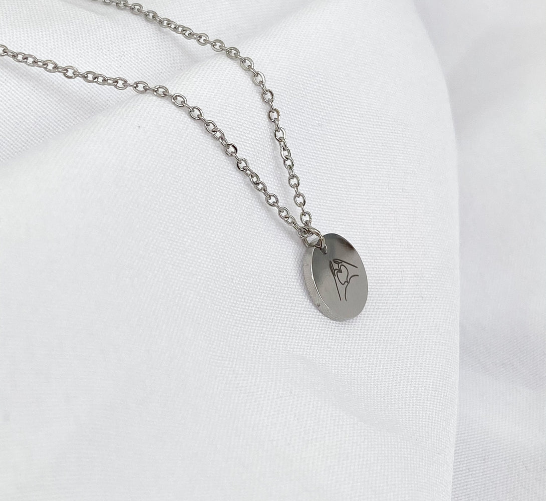 Full of Love Pendant Necklace ( 14k Gold / Rose Gold)