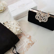 AARYA Gold Tassel Clutch Bag