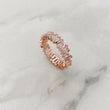 RIRI Cubic Zirconia Ring (Rose Gold & White Gold)