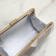 HARPER Silver Tassel Clutch Bag