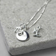 Sterling Silver Personalised Star Sign Pendant