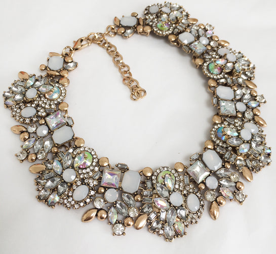 Gold statement new arrivals choker necklace