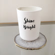 Shine Bright Rose Champagne Scented Candle