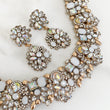 Ladies statement necklace jewellery set